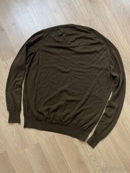 Svetr Loro Piana Cashmere Scollo V-Neck Sweater Men - 3