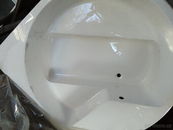 Rohová akrylátová vana 165x165 - 3