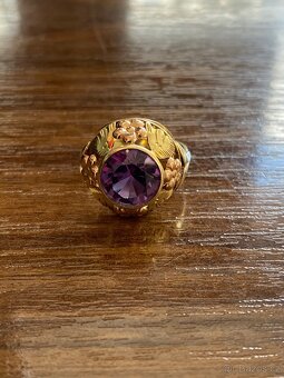 Zlatý prsten dámský - 3