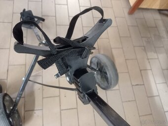 Golfový vozík - ruční, dvoukolový, skládací - 3