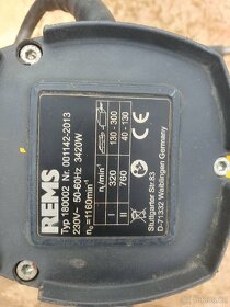 Vrtačka na jádrové vrtání Rems do 300mm - 3