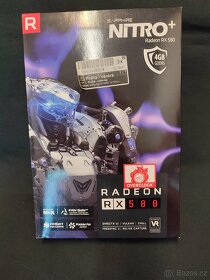 Sappire Radeon Nitro + RX 580,4GB GDDR5 - 3