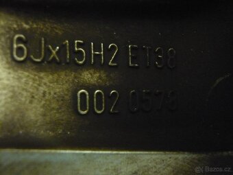 Škoda Disky Alu 15", Disky 15, Hliníkové disky 15". - - - - 3