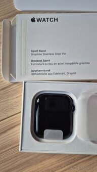 Chytré hodinky Apple Watch SE (2nd Gen) 44mm Midnight Sport - 3