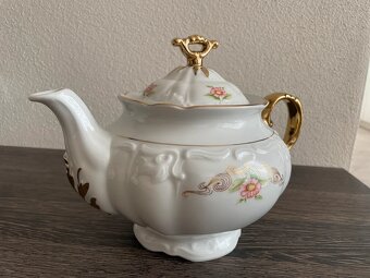 Čajová souprava Marie Louise karlovarský porcelán Thun - 3