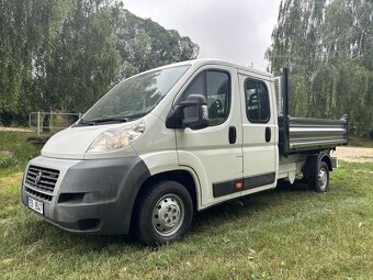 Fiat Ducato 2.3TDi 7mist, novy 3S sklápěč - 3