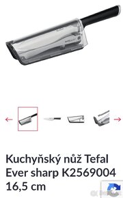 Kuchyňský nůž Tefal "stále ostrý"- nový - 3