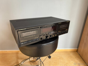 Pioneer Double Cassette Deck CT-W650R + kazety - 3