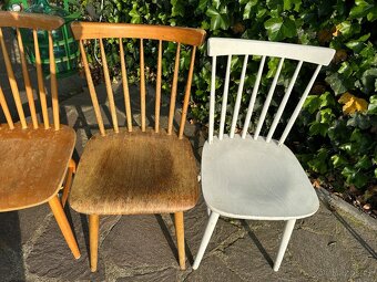 Designové židle TON - IRONICA - kus 800,- a bílá 600,- - 3