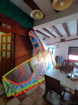 Windsurfing RRD - 2x komplet plachta + nafukovací plovák - 3