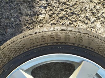 Alu kola ENZO 5x112 R16 + letní pneu 205/55 r16 - 3
