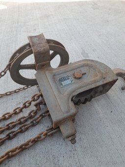 Řetězový zvedák-kočka-hupcuk 1t - 3