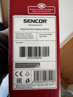Indukční varná deska Sencor - 3
