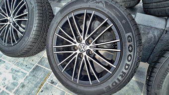 16 alu 5x112 VW GOLF ŠKODA OCTAVIA ❄️ Barum 205/55 R16 - 3