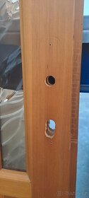 Prodám falcové dřevěné dveře 80cm - 3