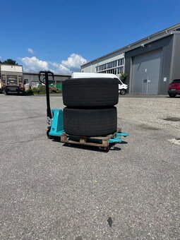 Paletový vozík 2500kg polyuretan/nylon - 3