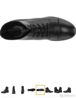 ECCO Touch 15 B – dámské kožené boty EU 39, nové ✅ - 3