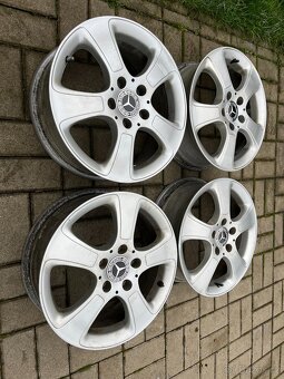 4x alu disky 5x112 R16 Mercedes - 3