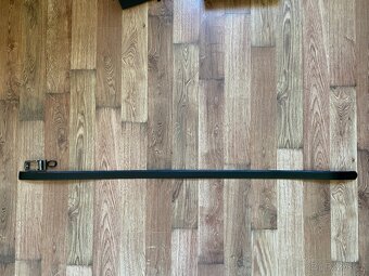 Nový pánský kožený opasek Bandi s aut. sponou-černý, nastav. - 3