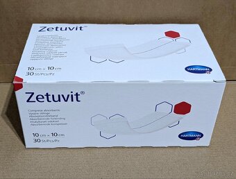 12x Zetuvit nesterilní 10x10 cm (30 ks) - nové - 3