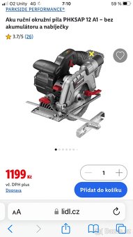 Pila kotoučová Parkside performance - 3