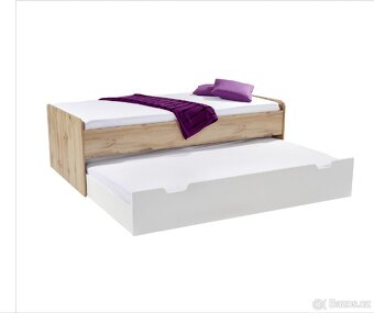 Výsuvná dvojitá postel Maxi - 3