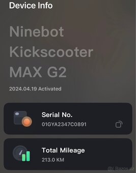 Koloběžka celoodpružená Sageay Max G2 - 3