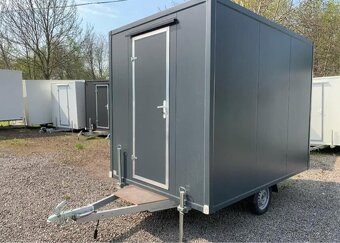 Pojízdná prodejna, gastro přivěs, food truck 3x2, 750kg - 3