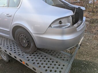 Škoda superb 2 díly, stav viz foto, stříbrná barva - 3