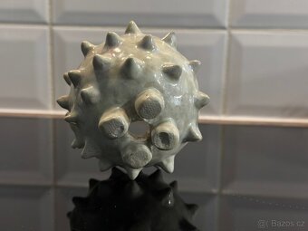 Ručně vyráběný květináč – Ježek, jedinečný design - 3