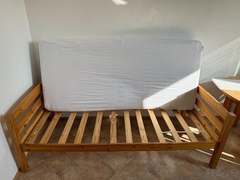 Prodám postel z masivu 90x200cm - 3