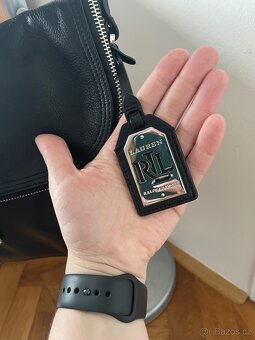Kožená crossbody kabelka Ralph Lauren - 3