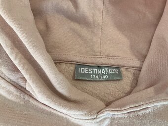 Dívčí Mikina Destination- srdce flitry-134/140 ( je menší) - 3
