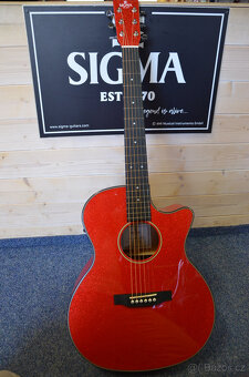 KYTARA ELEKTROAKUSTICKÁ 6 STRUNNÁ Sigma Guitars GMC-1E-MFR + - 3