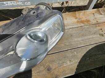 Levé přední světlo VW Passat B6 3c LED žárovky - 3
