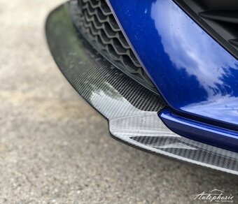 Seat Leon Cupra karbonový spoiler, přední lízátko - 3