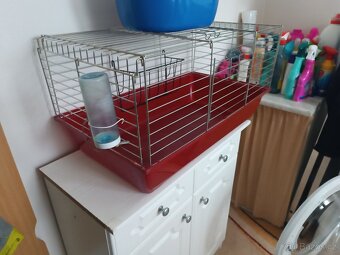 Klec pro králíka / morče + příslušenství - 3