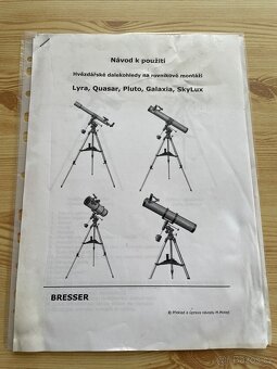 Hvězdářský dalekohled - 3