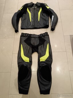 Spidi Laser Touring-Pánská kožená moto kombinéza, dvoudílná - 3