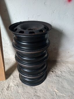 Plechové disky 5×100/15 - 3