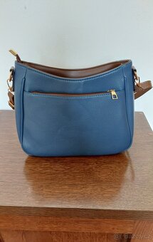 Nová modro hnědá kabelka - 3