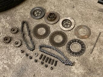 Spojka - Díly spojky Jawa 50 Pionýr - 3