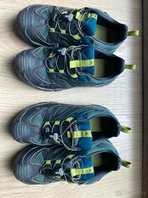 2x nepromokavé boty, vel. 35, dvojčata - 3