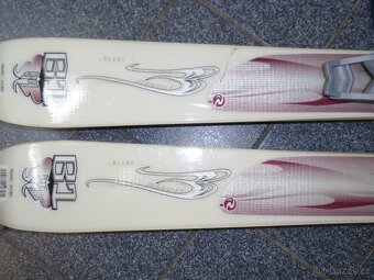 SUPER DÁMSKÉ SKIALPY LYŽE ROSSIGNOL BANDIT 154 CM+SKINY - 3