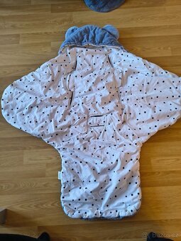 Fusak/zavinovačka/deka do autosedačky Sleepee Royal Denim - 3
