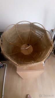 Velmi hezké stínidlo na lampu sisal - 3