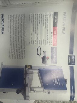 Pásová pila Scheppach HBS 261-nový model - 3