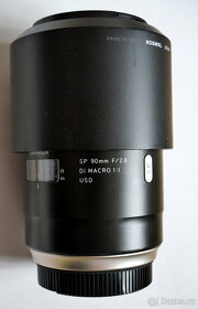 Tamron SP 90mm F/2.8 Di MACRO 1:1 USD s vnitrni AF pro Sony - 3