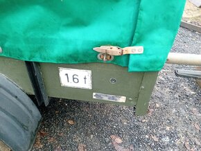 Masivní nákladní vlek, 2000 kg NOVÁ STK - 3