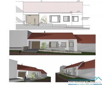 Prodej rodinného domu 3+1 k rekonstrukci, s novým stavebním  - 3
